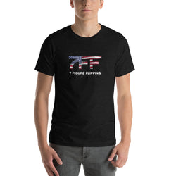 7FF American Flag Unisex T-shirt